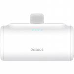 Baseus Compact - 5000 mAh USB-C power bank (white)