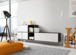 Cama elutoa m&ouml;&ouml;blikomplekt ROCO 9 (RO1+RO3+2xRO6+2xRO5) must/must/valge