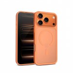 Case MagSafe iPhone 17 Pro Max Orange Hybrid M