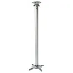Arm for projector 110-190cm ceiling, 15kg, silver