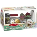 Spin Master Melissa & Doug - Scoop & Serve Ice Cream Counter, Play Kitchen