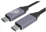 Gembird CCBP-USB4-CMCM240-1.5M Premium USB 4 Type-C laadimis- ja andmesidekaabel, 40 Gbps, 240 W, 1.5m