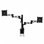Dual monitor mount 13- 26 inches, aluminium