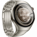 Huawei Watch 5 46mm (Rates-L29M), Smartwatch silver, titanium strap, titanium case