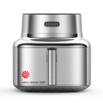 Cosori ICONIC Single stainless steel hot air fryer (stainless steel, 1,725 ??watts, basket 6.2 liters)