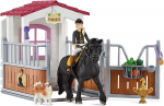 Schleich Horse Club horse box with Tori & Princess, play figure