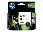HP 62XL must tindikassett
