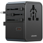 Travel adaper 70W US/AU/EU/UK black