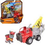 Spin Master Rubble & Crew - Crane Construction Vehicle with Charger Figure, Toy Vehicle