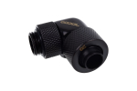 Alphacool Eiszapfen screw connection 90&deg;, black - 17230