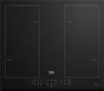 Beko HII64206F2MT must sisseehitatud 58 cm tsooniga induktsioonpliidiplaat 4 tsooni