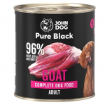 JOHN DOG Pure Black Goat meat - wet dog food - 800g