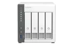 QNAP TS-433 NAS Tower ARM Cortex-A55 4 GB 0 TB QNAP QTS White