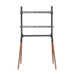TV stand 49-70 inches with walnut wooden legs