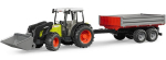 Tractor Claas Nectis 267F with frontloader