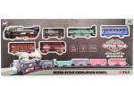 Vintage train with 19-piece track