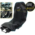 Hazet seat-steering wheel seat cover set 196-6 / 2, protective cover&nbsp;(black, waterproof, oil and grease repellent)