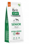 BRIT Care Hypoallergenic Senior Lamb & Rice - kuiv koeratoit - 12 kg
