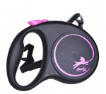 Flexi Black Design S 5 m koerarihm