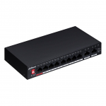 Dahua Technology PoE PFS3010-8ET-96-V2 network switch Unmanaged Gigabit Ethernet (10/100/1000) Power over Ethernet (PoE) Black