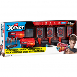 ZURU XSHOT Interactive Target & Fury 4 2-Pack Dart Blaster