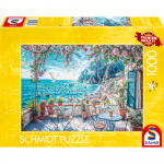 Schmidt Spiele Terrace by the Sea, Puzzle 1000 pieces
