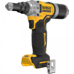 DEWALT Cordless Rivet Gun DCF414NT, 18 Volt, 4.8 - 6.4 mm, yellow/black, without battery and charger, in T STAK Box
