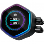 Cooler Master Flex Kit: LCD (5.33 cm (2.1 inch), black, LCD display for real-time statistics and graphical display)