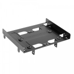 Sharkoon BayExtension black - adapter 5.25 na 4x2.5 / 2x2.5+1x3.5