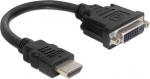 DeLOCK HDMI plug > 24+5 blue 20cm