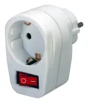 Brennenstuhl Adapter socket gray S 1x