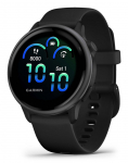 Garmin v&iacute;voactive 6 3,05 cm (1,2") AMOLED 42 mm Digitaalne 390 x 390 pikslit Puuteekraan Must Wi-Fi GPS (satelliit)