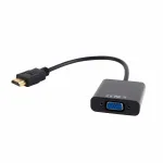 Gembird A-HDMI-VGA-03 videokaabli adapter 0,15 m HDMI Type A (standardne) VGA (D-Sub) must