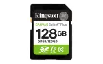 Kingston Technology 128GB SDXC Canvas Select Plus Gen3 150MB/s C10 UHS-I U1 V10 m&auml;lukaart