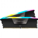 Corsair DDR5 - 64GB - 6000 - CL - 30 (2x 32 GB) dual kit, RAM (grey, CMH64GX5M2B6000Z30, Vengeance RGB)