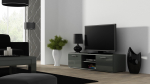 Cama TV-alus SOHO 140 hall/hall l&auml;ikega