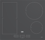 Beko HII64200FMTZG Induction hob with 4 zones Gray