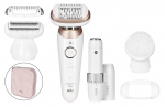 Braun Silk-&eacute;pil 9 Flex 9-360 3D 40 tweezers Rose, White