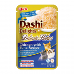 INABA CAT Dashi Delights Delicate Flakes kana ja tuunikalaga kassimaius 40g