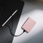Intenso Magnetic Wireless Power Bank MW5000 Ros&eacute; (pink, 5,000 mAh, MagSafe, PD)