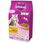 WHISKAS Junior kanaga kuiv kassitoit 14 kg