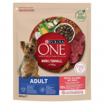 PURINA One Mini Adult veiseliha ja riisiga kuiv koeratoit - 800 g