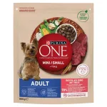 PURINA One Mini Adult veiseliha ja riisiga kuiv koeratoit - 800 g