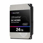 HDD|WESTERN DIGITAL ULTRASTAR|Ultrastar DC HC580|24TB|SATA|512 MB|7200 rpm|3,5"|0F62796