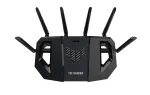 ASUS TUF Gaming BE6500 (TUF-BE6500) traadita ruuter 2,5 gigabaidine Ethernet kahe sagedusalaga (2,4 GHz / 5 GHz) must