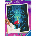 Ravensburger CreArt - Disney Ariel and Ursula, Painting