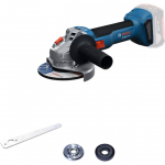 Bosch Powertools cordless angle grinder GWS 18V-8 Professional solo, 18Volt (blue, without battery and charger)