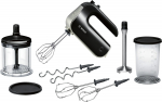 Bosch HomeProfessional MFQ4885DE, hand mixer (black/silver)