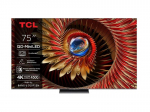 TCL 75C8K TV 190.5 cm (75") 4K Ultra HD Smart TV Wi-Fi 4500 cd/m&sup2; Black
