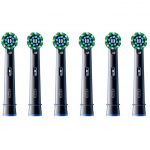 Oral-B Oral-B Pro Cross Action Brush Heads 6-Pack Black